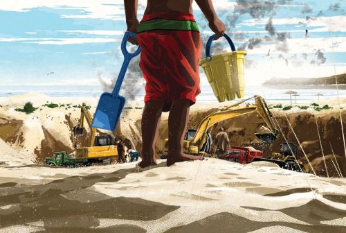 Inside the Crime Rings Trafficking Sand